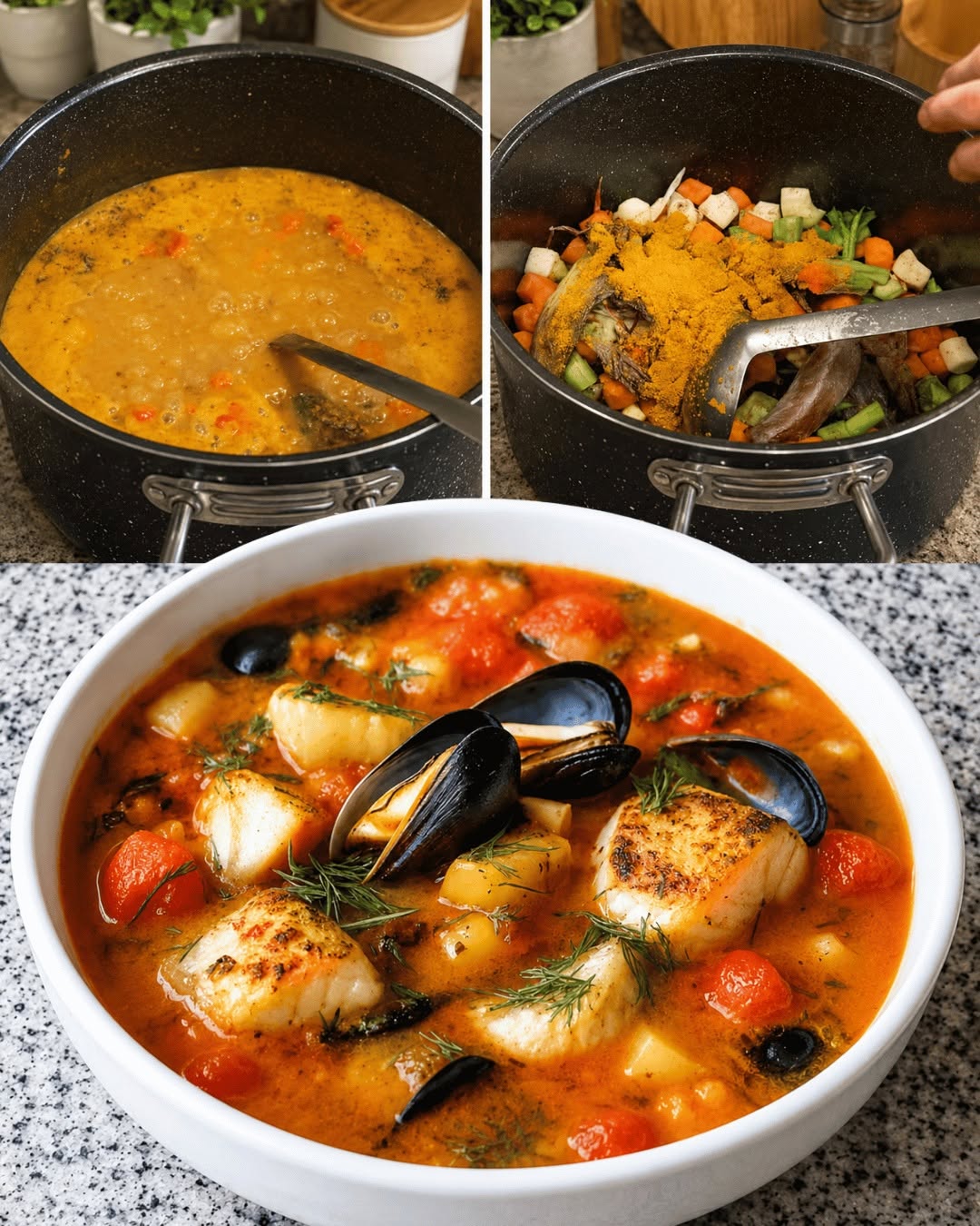 🐟🍲 Traditionell Bouillabaisse – äkta provensalskt recept