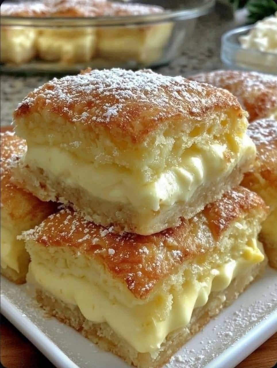 Vaniljpuddingskivor – krämiga, fluffiga och helt enkelt utsökta