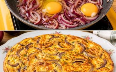 Rödlöksfrittata: Ett enkelt och gott recept