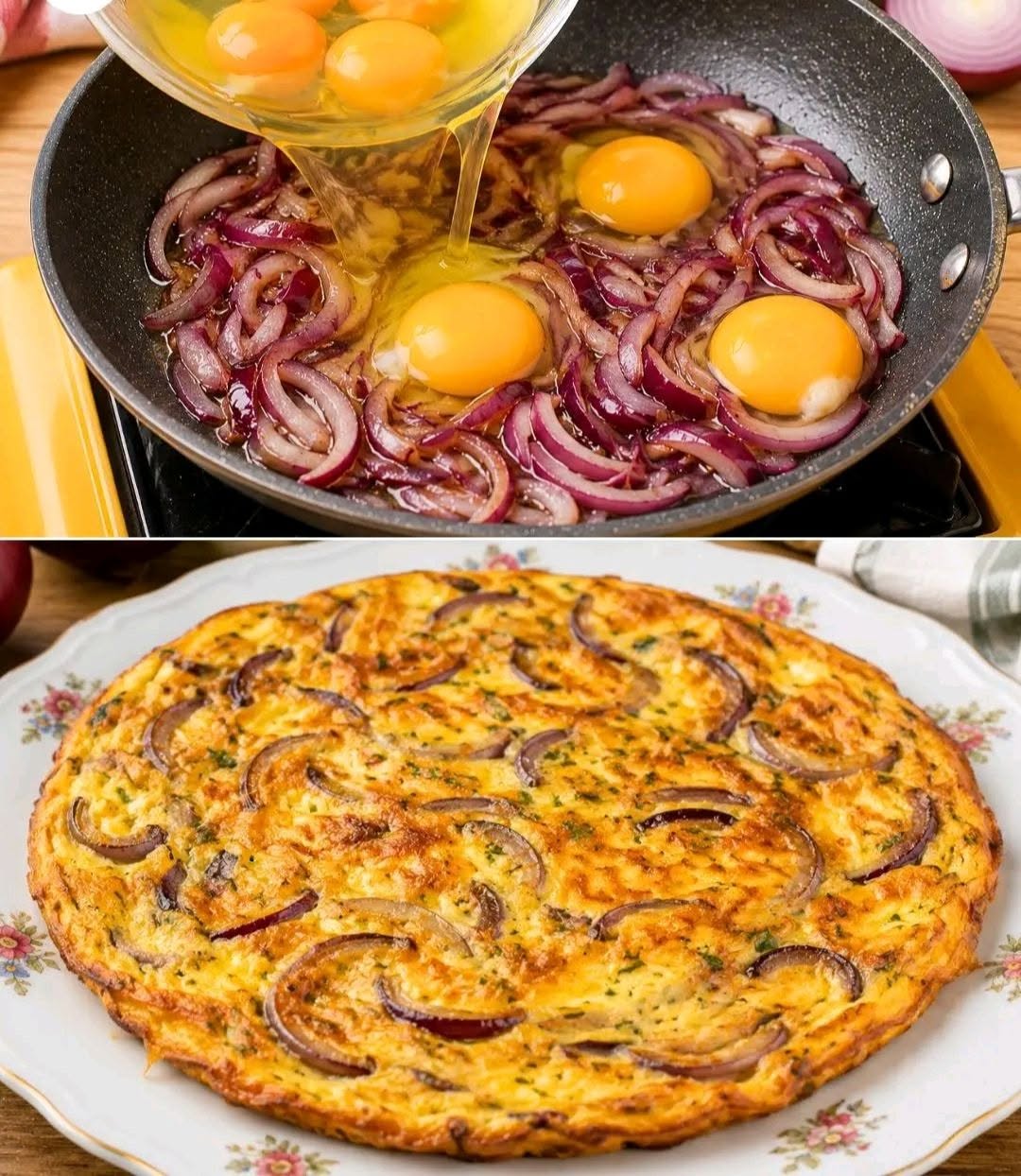 Rödlöksfrittata: Ett enkelt och gott recept