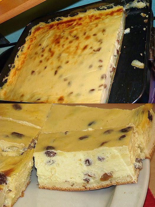 Mormors gräddfilstårta med 120 g mager kvarg och vaniljpudding