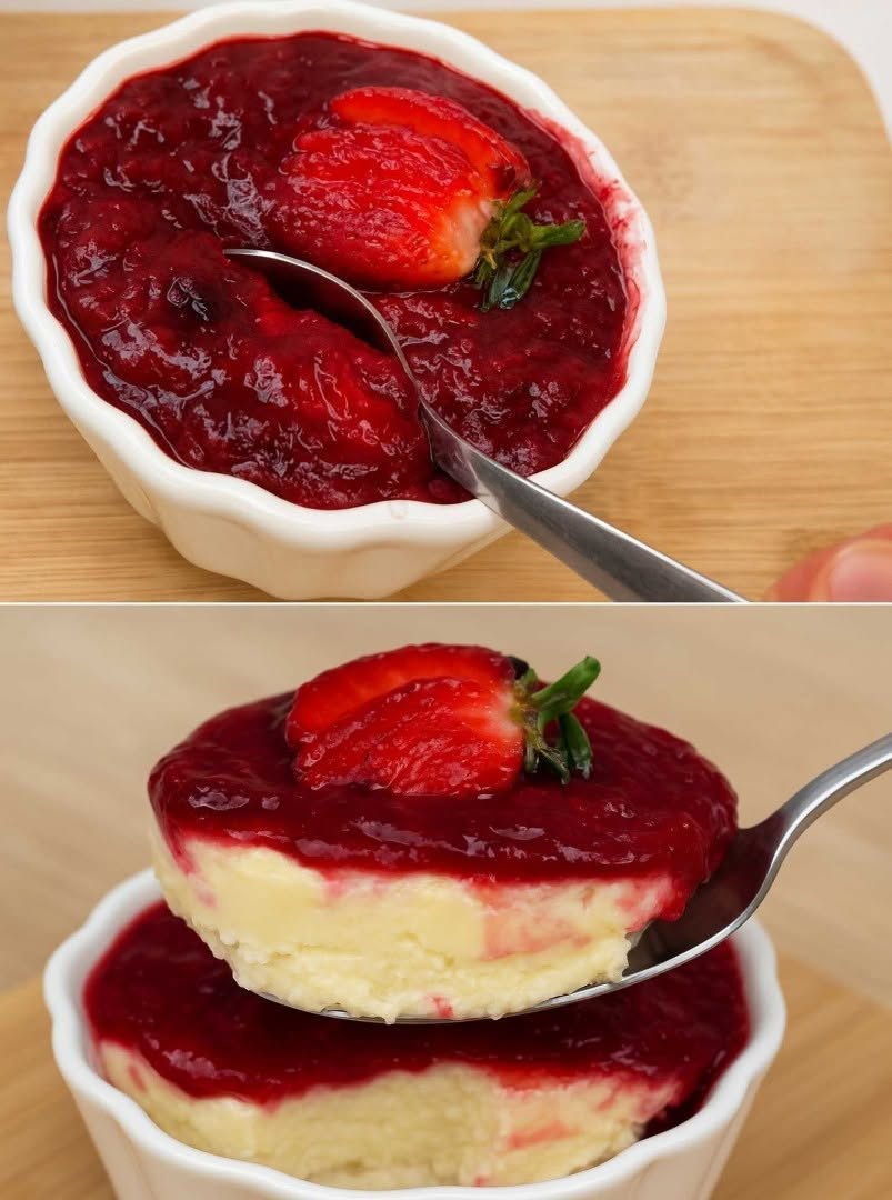 En bantande, näringsrik och fettfri dessert: klar på 4 minuter