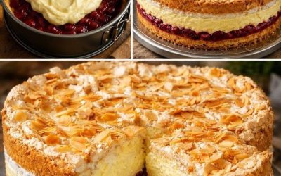 Åskväderkaka med surkörsbär