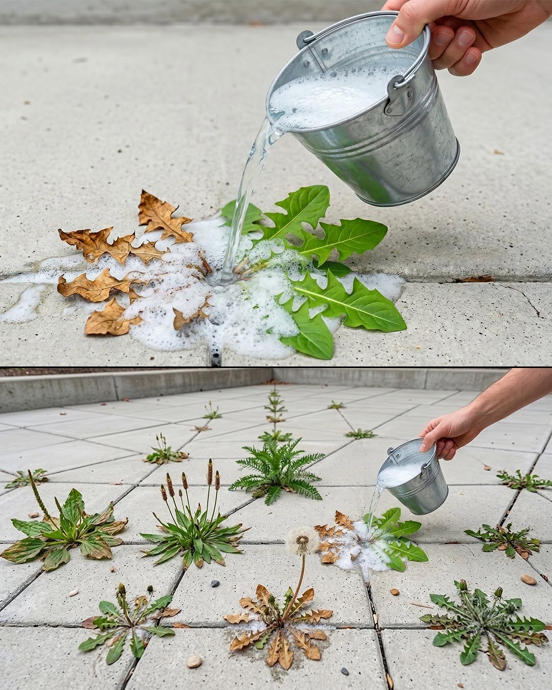 Naturlig och effektiv hemlagad ogräsbekämpning