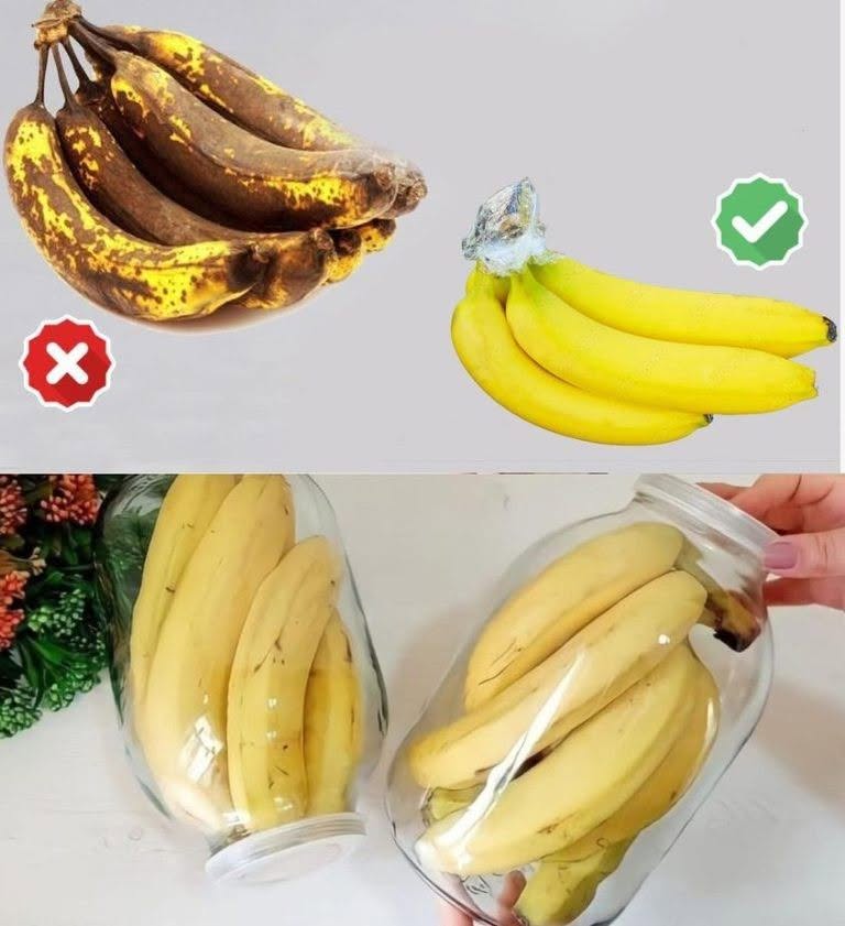 6 enkla tips för att hålla bananer färska längre