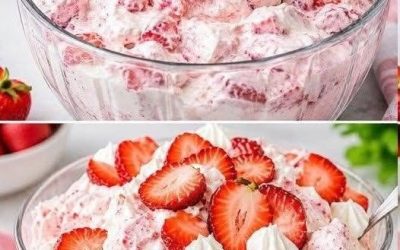 Bättre än glass, jordgubbsyoghurtdröm med 4 ingredienser