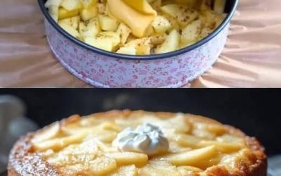 Äppel- och kanelkaka (mjuk och saftig)