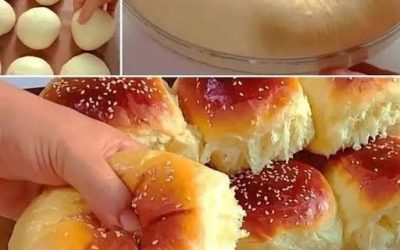 De är beroendeframkallande, mjölkbullar precis som från bageriet på 30 minuter.