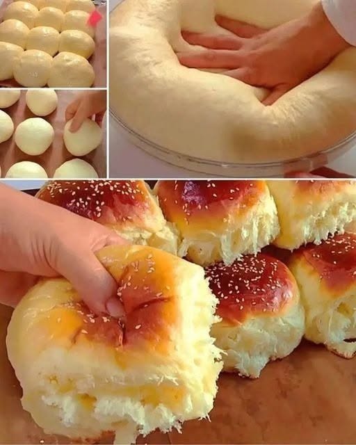 De är beroendeframkallande, mjölkbullar precis som från bageriet på 30 minuter.