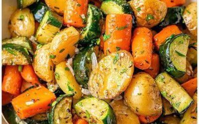Wokad potatis, zucchini och morot på 15 minuter 😋