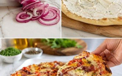 Denna flatbread pizza kommer att ge din middag lite extra smak!
