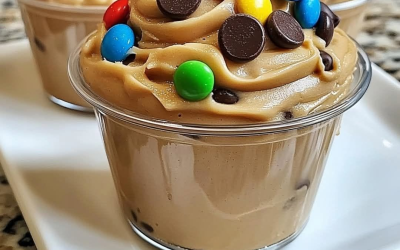 🍪 M&M-koppar med chokladbitar som inte bakas 🎨