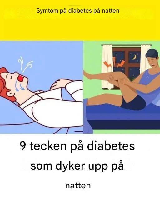 20 nattliga diabetessymptom: Vad din kropp försöker säga dig medan du sover
