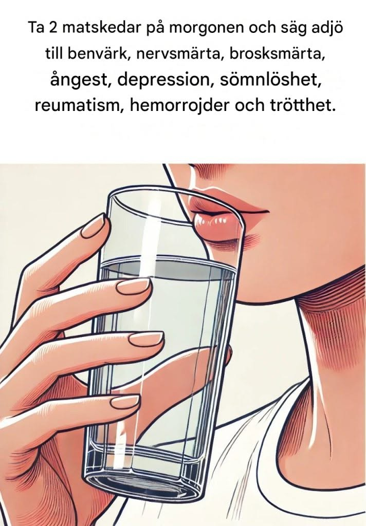 Två skedar på morgonen: Ett naturligt botemedel mot benvärk, diabetes, nerver och depression