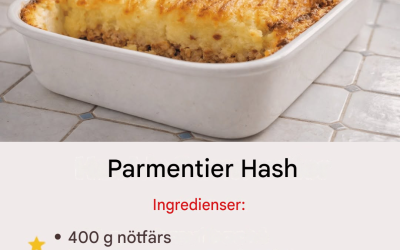 Väldigt enkelt och snabbt recept på shepherd’s pie