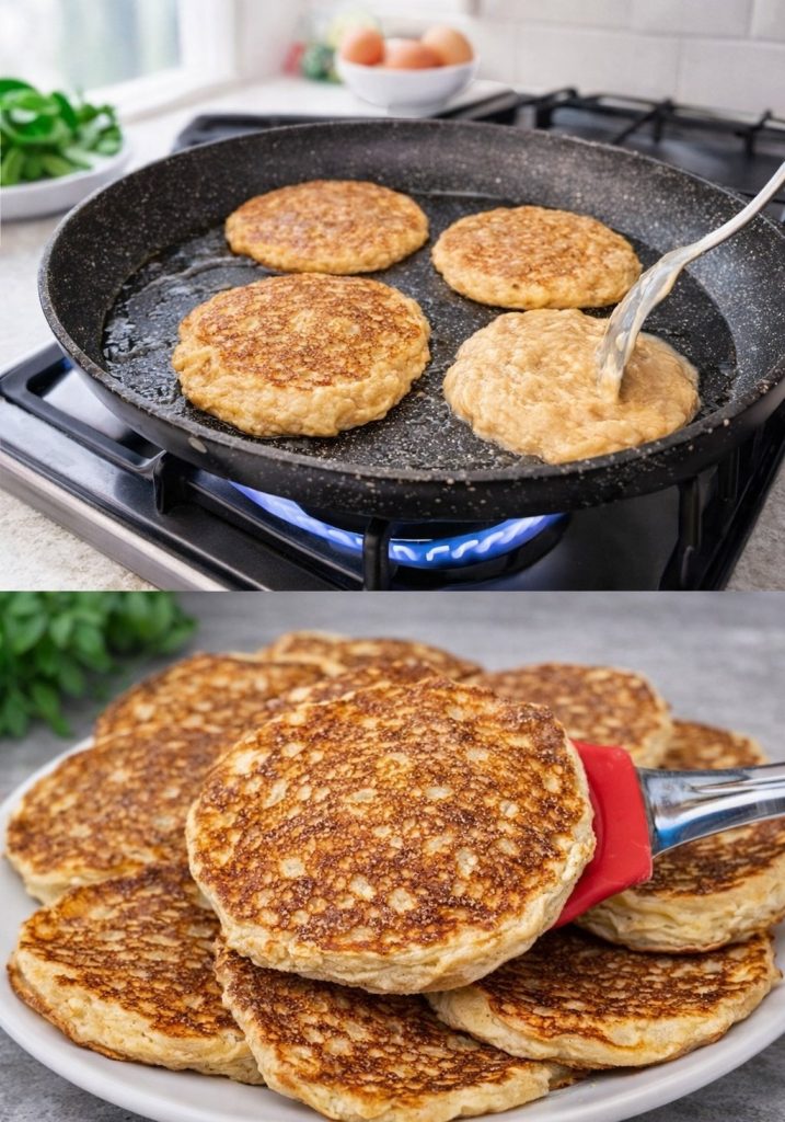 Inget mjöl eller socker! 1 kopp havregryn och 2 äpplen. Jag äter detta till frukost varje dag och jag gick ner 10 pund!