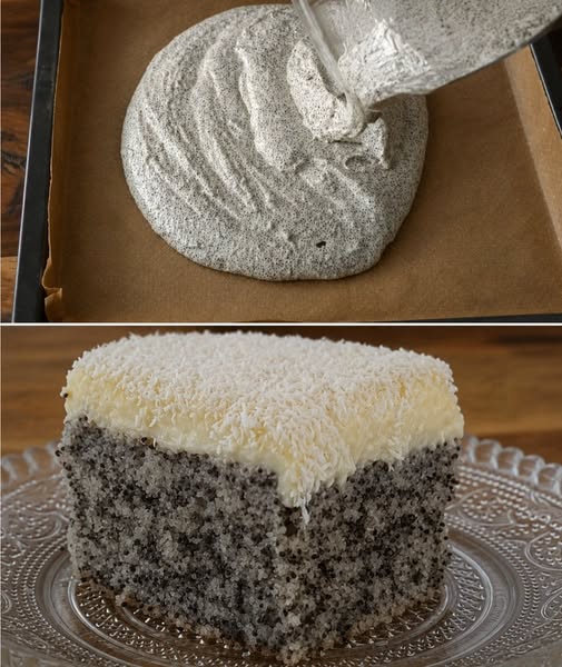 Väldigt god vallmofrökaka.