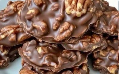 Choklad-Pecan-Klustersköldpaddor!!!