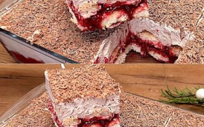 En dessert som alla älskar! En smak som är obeskrivlig! Ingen bakning krävs!