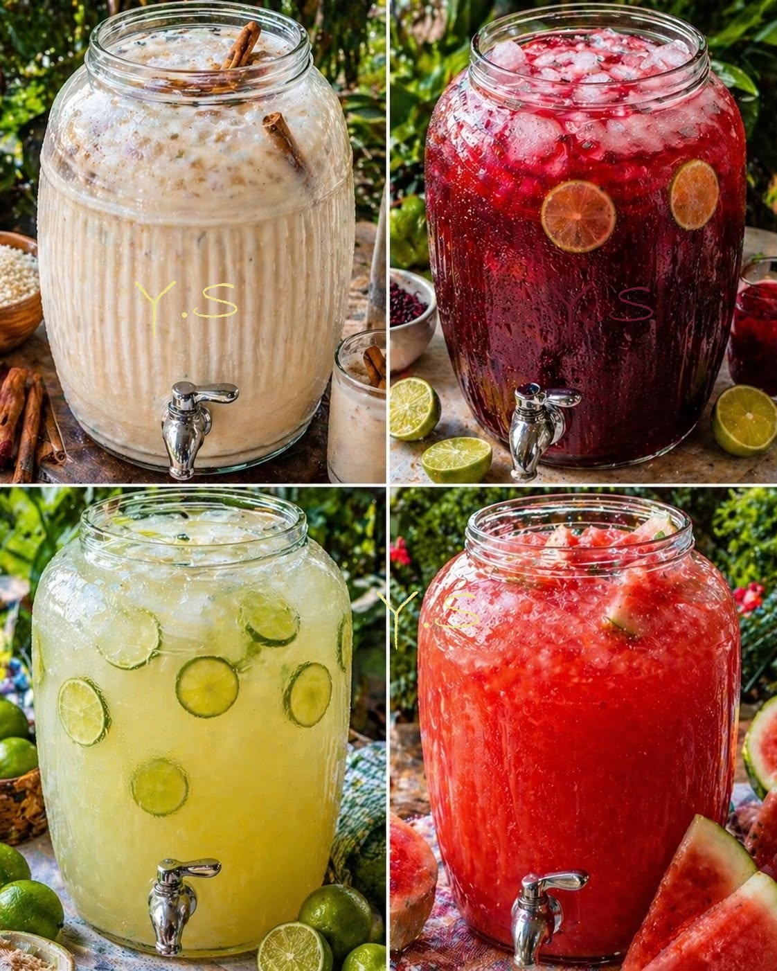 4 uppfriskande Aguas Frescas