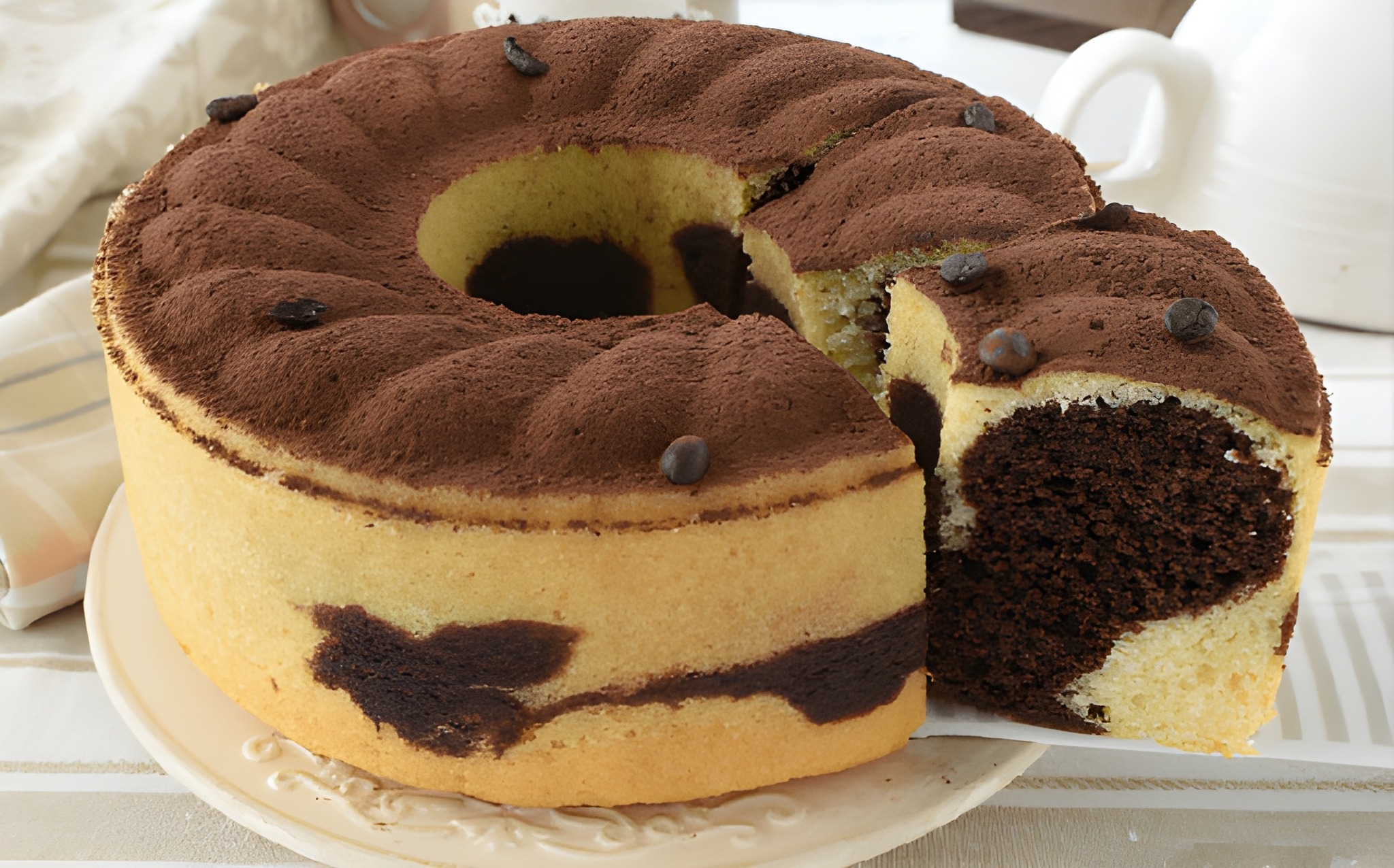 Bakad Tiramisu-Gugelhupf
