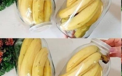 Med den här metoden kommer bananer inte att bli dåliga på bara några dagar.