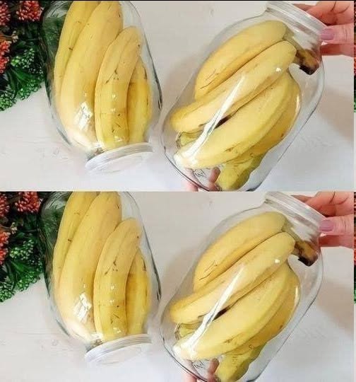 Med den här metoden kommer bananer inte att bli dåliga på bara några dagar.