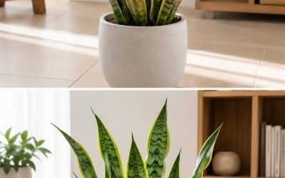 Svärmors tunga, om den redan har gula blad kan du fixa det direkt genom att göra så här