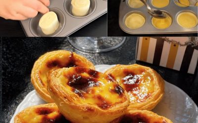 Pastéis de Nata – Autentiskt portugisiskt recept 🇵🇹