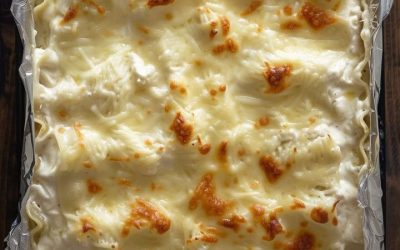 Krämig kycklinglasagne