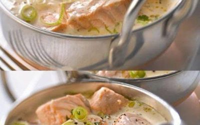 Krämig laxsoppa – Enkelt recept med mör lax och en delikat gräddsås