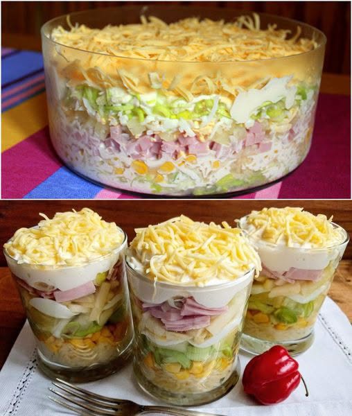 För mig den bästa salladen någonsin, fantastisk övernattningssallad 😋