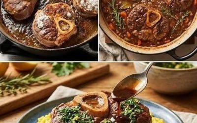 Smörmjuk 3-timmars Ossobuco Milanese – Den klassiska bräserade rätten med aromatisk gremolata