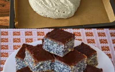 Vallmofrökaka med 10 minuters tillagningstid, ett recept för en kopp!