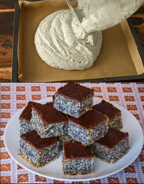 Vallmofrökaka med 10 minuters tillagningstid, ett recept för en kopp!