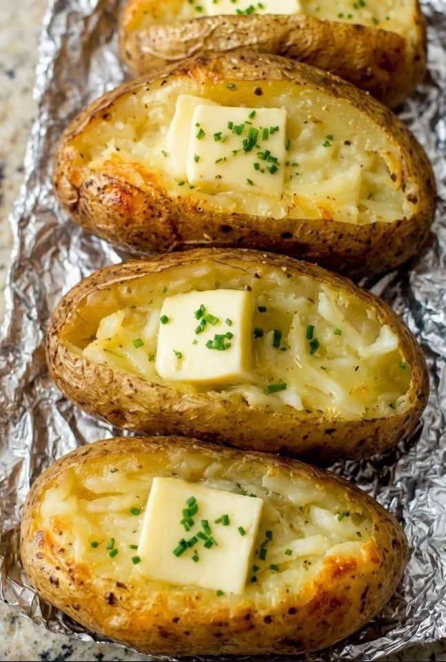 Perfekt bakpotatis (krispig skorpa, fluffig kärna, varje gång)
