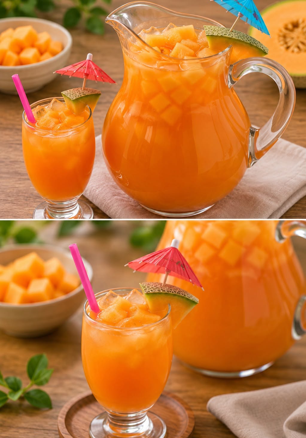 Denna Party Tequila Sunrise Bowl är fruktig, mousserande och underbart uppfriskande. Perfekt för sommarkvällar, fester och god stämning.