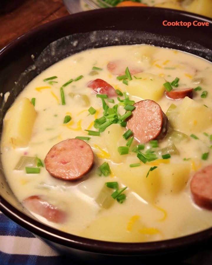 Kielbasa potatissoppa