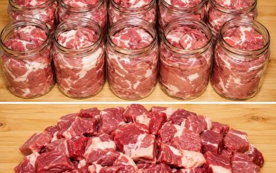 Hemlagat rökt kött i burkar: Prova den här smaken så köper du inte konserver i butiken igen – den håller i månader i källaren!
