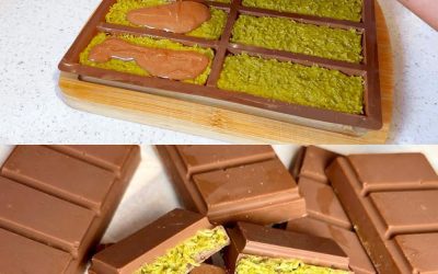 Dubaichoklad med 200 g mjölkchoklad – det enklaste receptet!