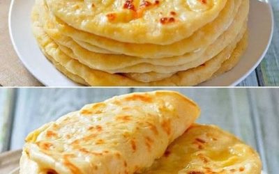 Fantastiska flatbröd med bara 3 ingredienser, hela min familj älskar dem!
