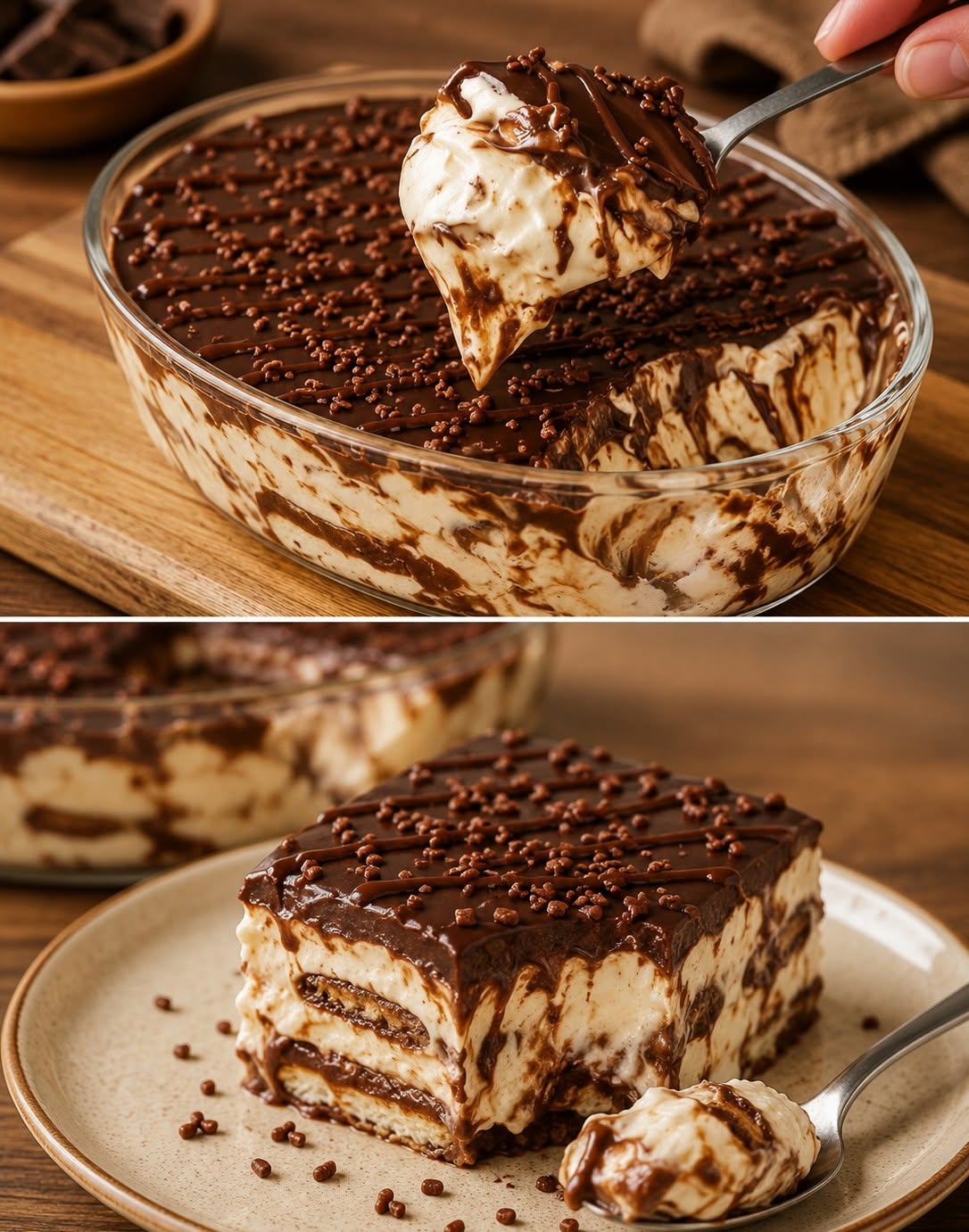 Denna dessert är klar på 10 minuter. Krämig, söt och perfekt som mellanmål.