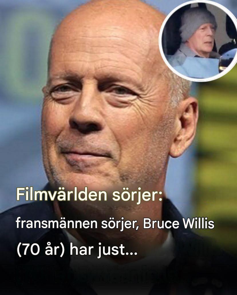 Filmvärlden sörjer: fransmännen intar scenen, Bruce Willis har just dött… Se mer