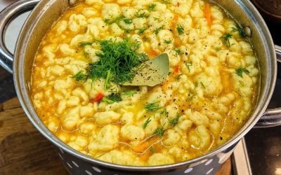 ZIGENSOPPA: Ett gammalt recept på en utsökt lunch, jag har tillräckligt för tre dagar!