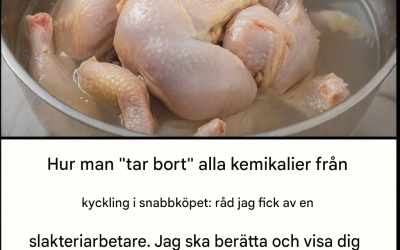 Hur man “tar bort” kemikalier från kyckling i snabbköpet: avslöjande råd från en slakteriarbetare