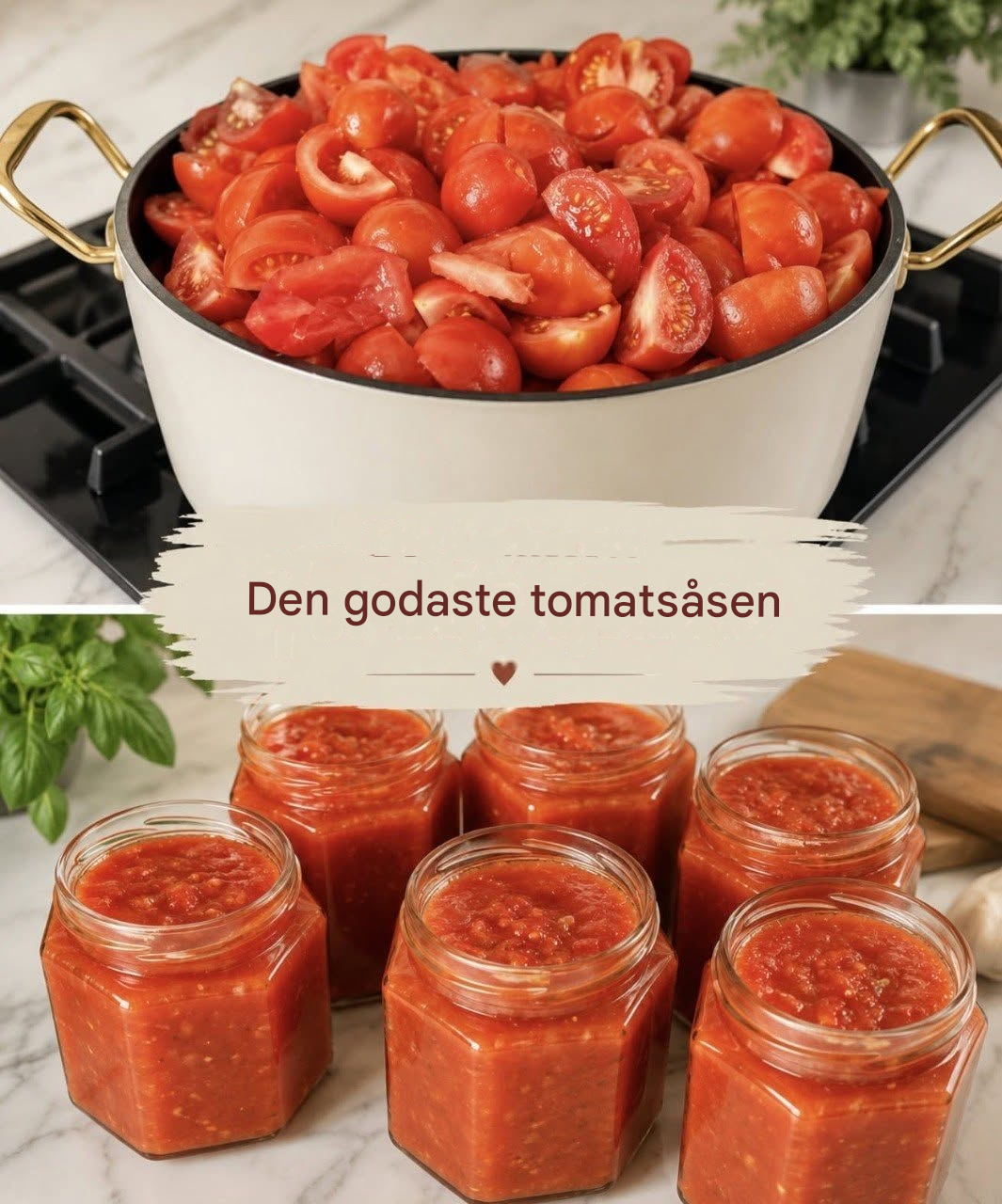 Den godaste tomatsåsen, helt enkelt utsökt!