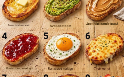 Välj dina skålar – du kan bara välja 3 alternativ… 🍞 Och ditt val kommer att avslöja något om din personlighet