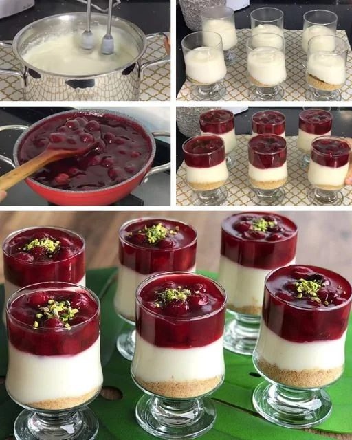 Cheesecake i burk klar på 10 minuter