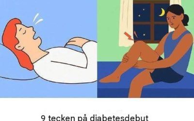 9 tecken på diabetes som uppträder på natten