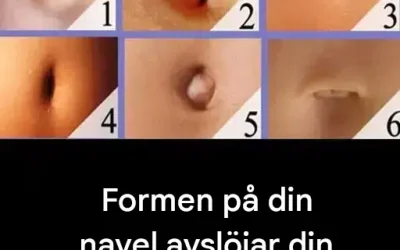 Formen på din navel avslöjar din personlighet: upptäck vad den säger om dig